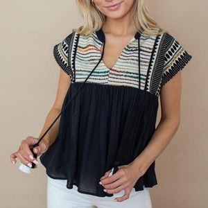 THML embroidered top